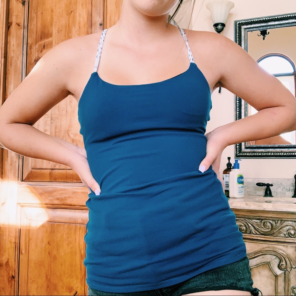 Lululemon Criss Cross Back Tank Top